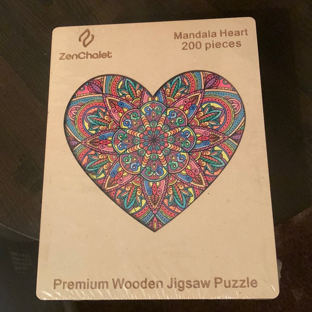 Premium wooden jigsaw puzzle